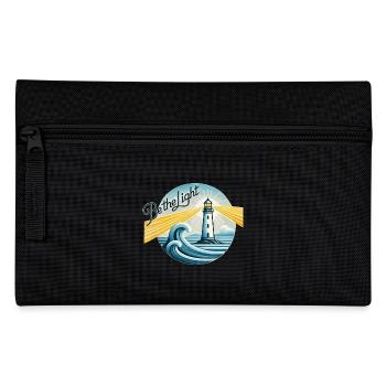Lighthouse, Be the Light, Inspirational - Pencil Case - black - Front
