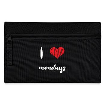 Hate Mondays Stoppt Hass Anti Hass - Federtasche - Schwarz - Vorne