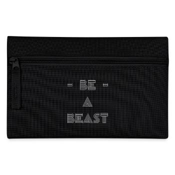 Be A Beast Inspirational Motivational - Pencil Case - black - Front