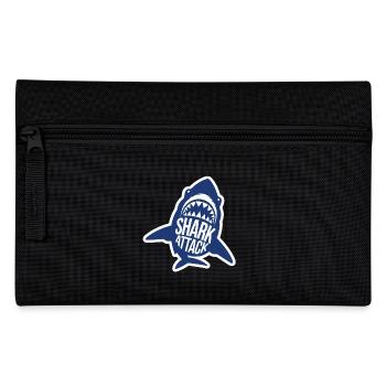 Shark Shark Attack Sea Lover - Pencil Case - black - Front