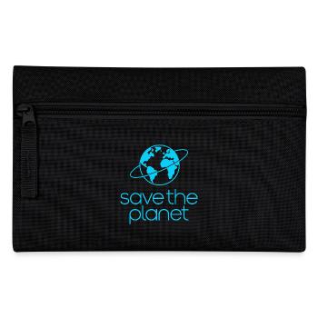 Save the Planet Erde Umweltaktivisten - Federtasche - Schwarz - Vorne