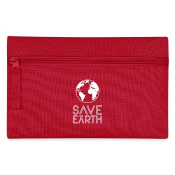 Save our Earth Earth Environmental Activist - Pencil Case - red - Front