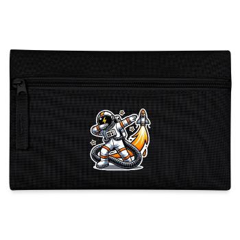 Lustiges Dabbing Astronaut Space Design - Federtasche - Schwarz - Vorne