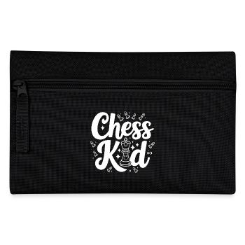 Chess Kid Schach Kinder Sprüche Zitate - Federtasche - Schwarz - Vorne