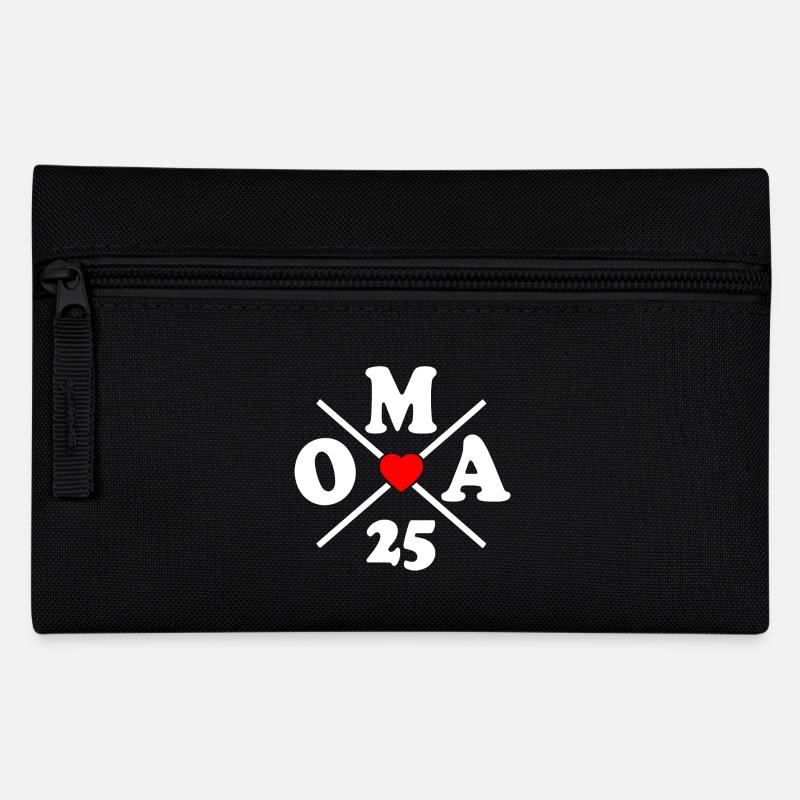 Oma 2025 - Federtasche - Schwarz