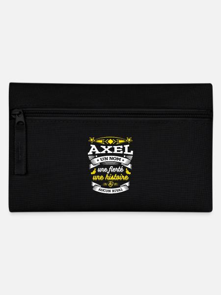 AXEL UN NOM UNE FIERTÉ AUCUN RIVAL - Trousse - noir