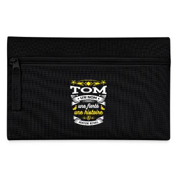 TOM UN NOM UNE FIERTÉ AUCUN RIVAL - Trousse - noir - Devant