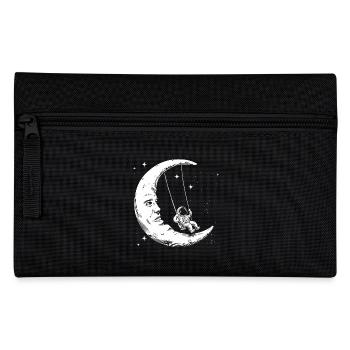 Astronaut Moon Swings - Pencil Case - black - Front