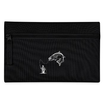 Fishing Anglers - Pencil Case - black - Front