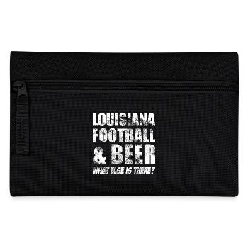 LOUISIANA American Football Bier - Federtasche - Schwarz - Vorne