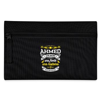 AHMED UN NOM UNE FIERTÉ AUCUN RIVAL - Trousse - noir - Devant