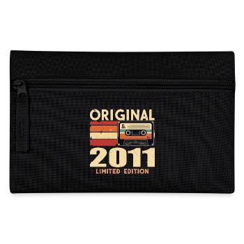 Birthday 2011 - Legendary since 2011 Gift 2011 - Pencil Case - black - Front