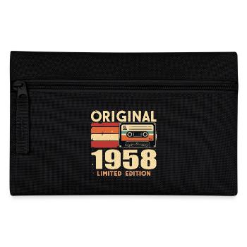 Birthday 1958 - Legendary since 1958 Gift 1958 - Pencil Case - black - Front
