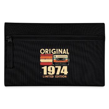 Anniversaire 1974 - Légendaire depuis 1974 Cadeau 1974 - Trousse - noir - Devant
