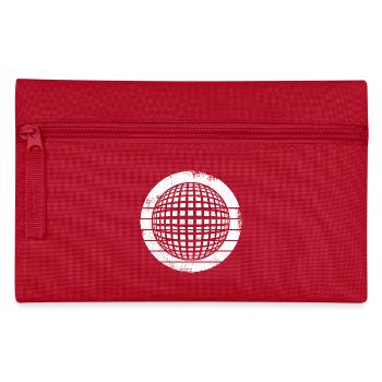 80er Disco - Federtasche - Rot - Vorne