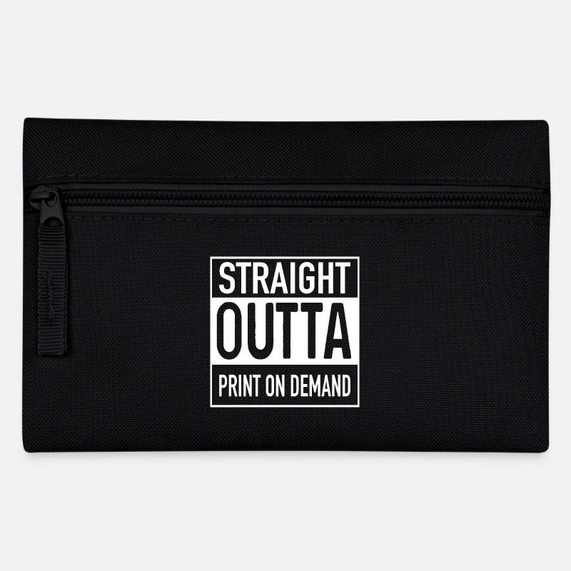Droit OUTTA PRINT ON DEMAND - Trousse - noir