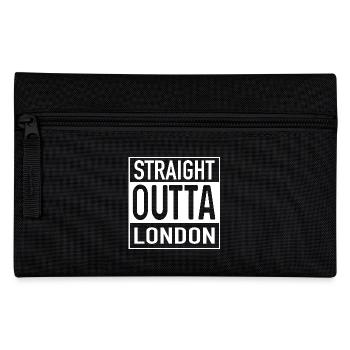 Tout droit OUTTA LONDON - Trousse - noir - Devant