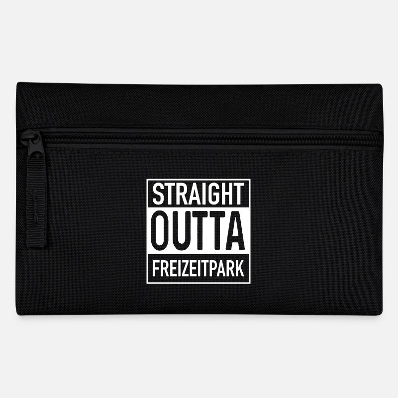 Parc d’attractions Straight OUTTA - Trousse - noir