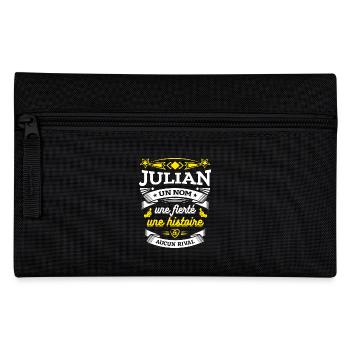 JULIAN UN NOM UNE FIERTÉ AUCUN RIVAL - Trousse - noir - Devant