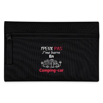 J'peux pas, j'me barre en camping-car - Trousse - noir - Devant