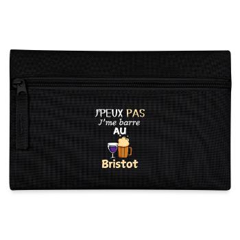 I can't, I'm going to the bistro - Pencil Case - black - Front