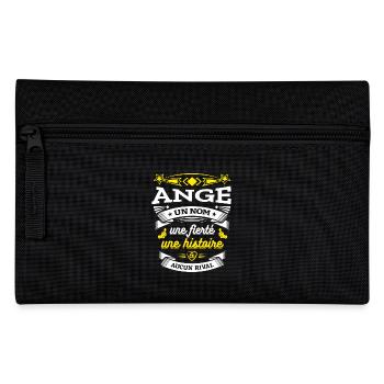 ANGE UN NOM UNE FIERTÉ AUCUN RIVAL - Trousse - noir - Devant
