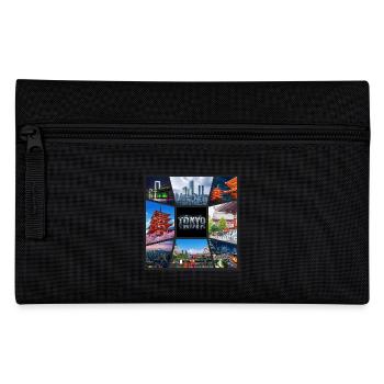 Tokyo Japan Asia Collage Skyline City Metropolis - Pencil Case - black - Front