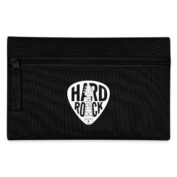 Hard Rock Guitar Pick - Pencil Case - black - Front