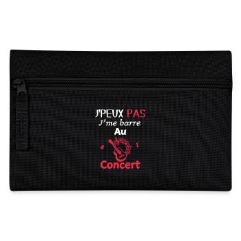 I can't, I'm going to the concert - Pencil Case - black - Front