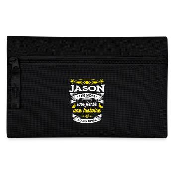 JASON UN NOM UNE FIERTÉ AUCUN RIVAL - Trousse - noir - Devant