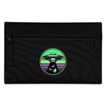 UFO-Bigfoot Nessie Einhorn - Federtasche - Schwarz - Vorne