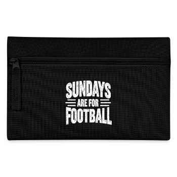 Sundays Are for Football American Football - Federtasche - Schwarz - Vorne