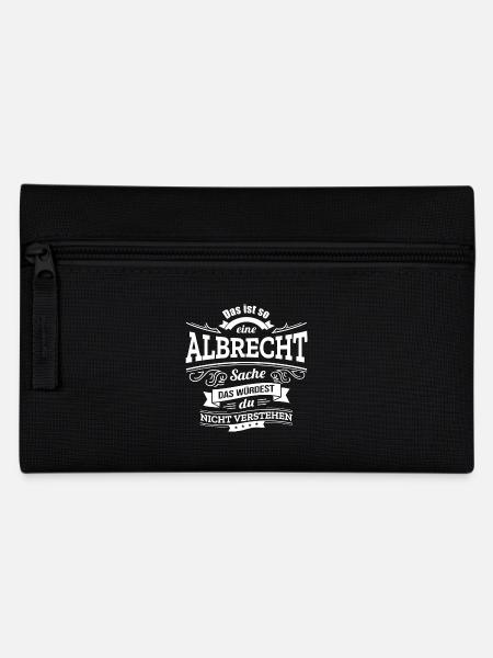 ALBRECHT, DER KATALYSATOR FÜR DEINEN ERFOLG - Federtasche - Schwarz
