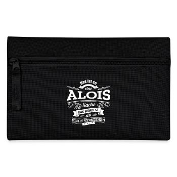 ALOIS, DER KATALYSATOR FÜR DEINEN ERFOLG - Federtasche - Schwarz - Vorne