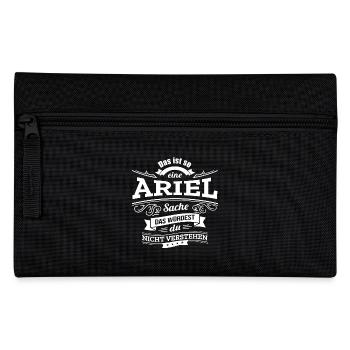 ARIEL, DER KATALYSATOR FÜR DEINEN ERFOLG - Federtasche - Schwarz - Vorne