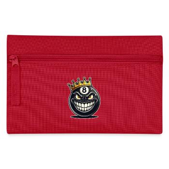 Billard König - Federtasche - Rot - Vorne