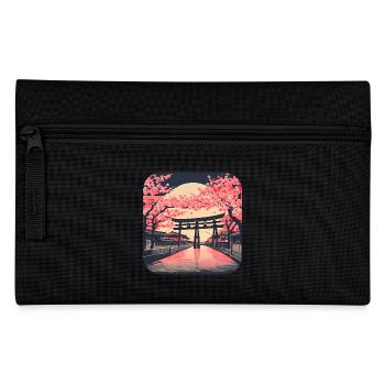 Tokyo Temple Cherry Blossom World Tour - Pencil Case - black - Front