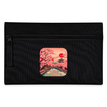 Tokyo Temple Cherry Blossom World Tour - Pencil Case - black - Front
