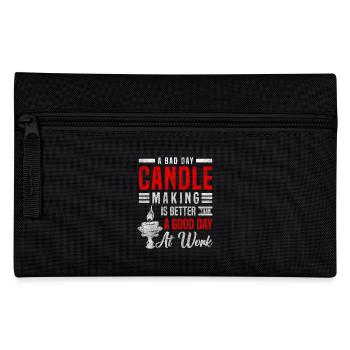 Candles Hobby Decoration Wax Lighting - Pencil Case - black - Front