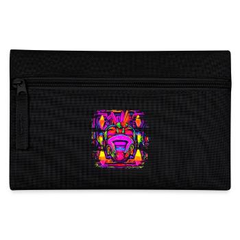 Neon Style UV House Party - Pencil Case - black - Front