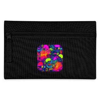 Neon DJ House Party Trend - Pencil Case - black - Front