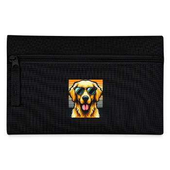 Golden retriever - Trousse - noir - Devant