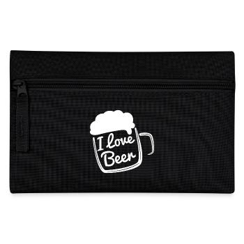 I Love Beer - Pencil Case - black - Front