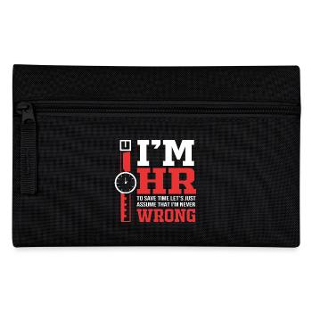 HR Manager - Pencil Case - black - Front