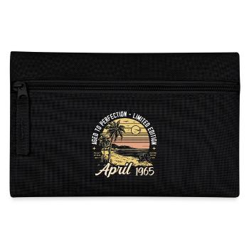 60th Birthday Classic Car April Vintage 1965 April - Pencil Case - black - Front
