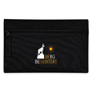 Passionné de montagne 1 - Trousse - noir - Devant