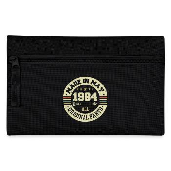 May 1984 Anniversary May 1984 Birthday May 1984 - Pencil Case - black - Front
