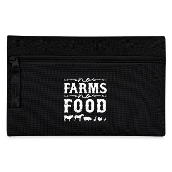 Farmer No Farms No Food - Pencil Case - black - Front