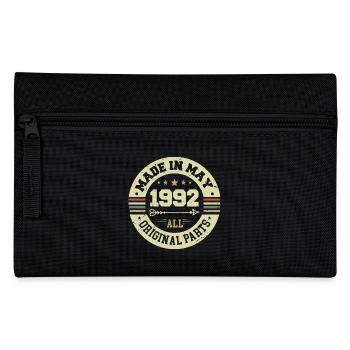May 1992 Anniversary May 1992 Birthday May 1992 - Pencil Case - black - Front