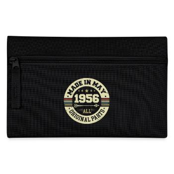 May 1956 Anniversary May 1956 Birthday May 1956 - Pencil Case - black - Front